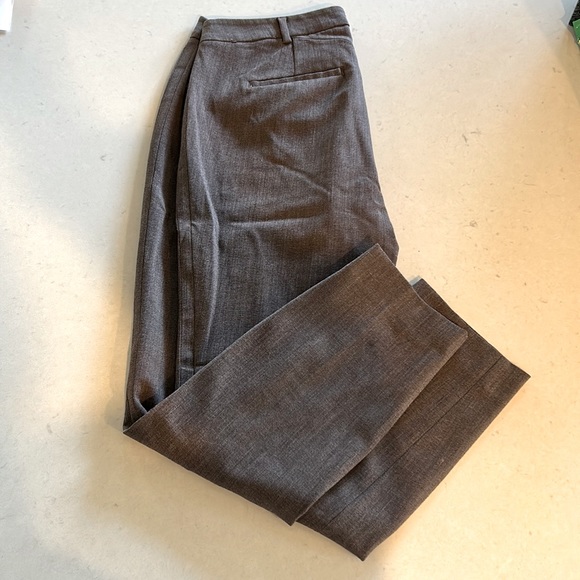 Slim leg side zip purple-grey RW suiting pant (ankle length) signature fit - Picture 1 of 3